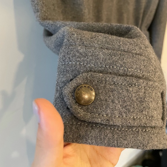 Coach Wool Coat - Picture 7 of 8